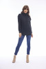 Knit Top Cap Sleeve Black
