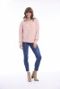 Knit Jumper Crew Pink