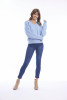 Knit Jumper V Denim