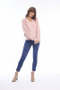 Knit Jumper V Pink