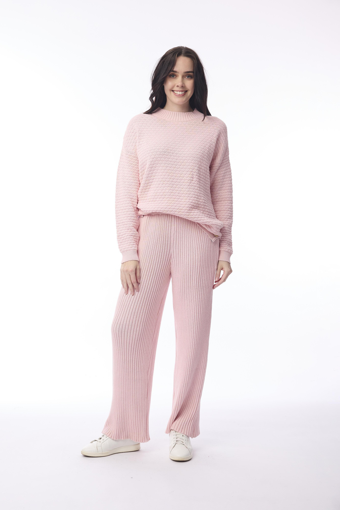Knit Pants Blush Pink