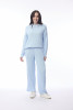 Knit Pants Powder Blue