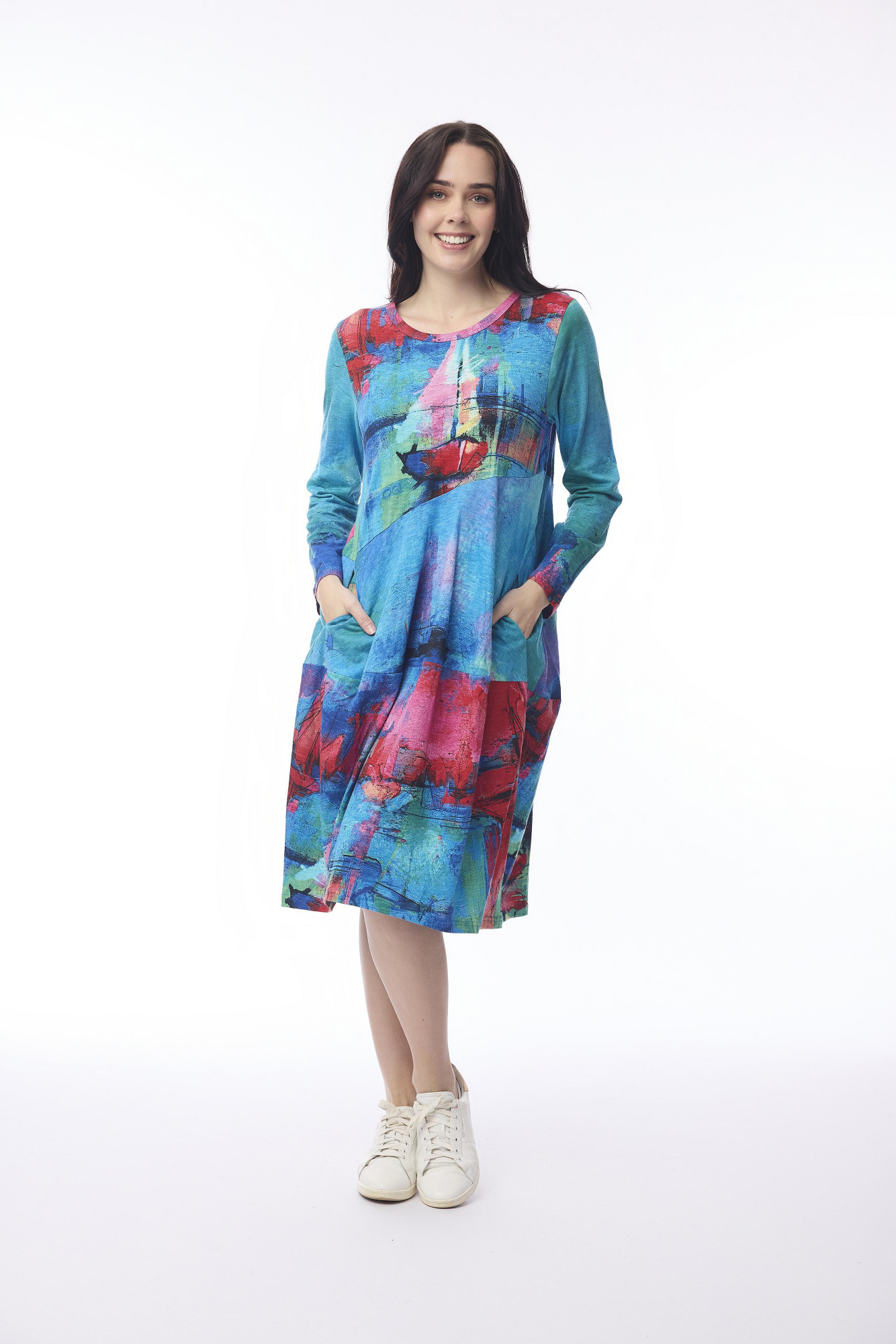 Dress Bubble Sail Boats