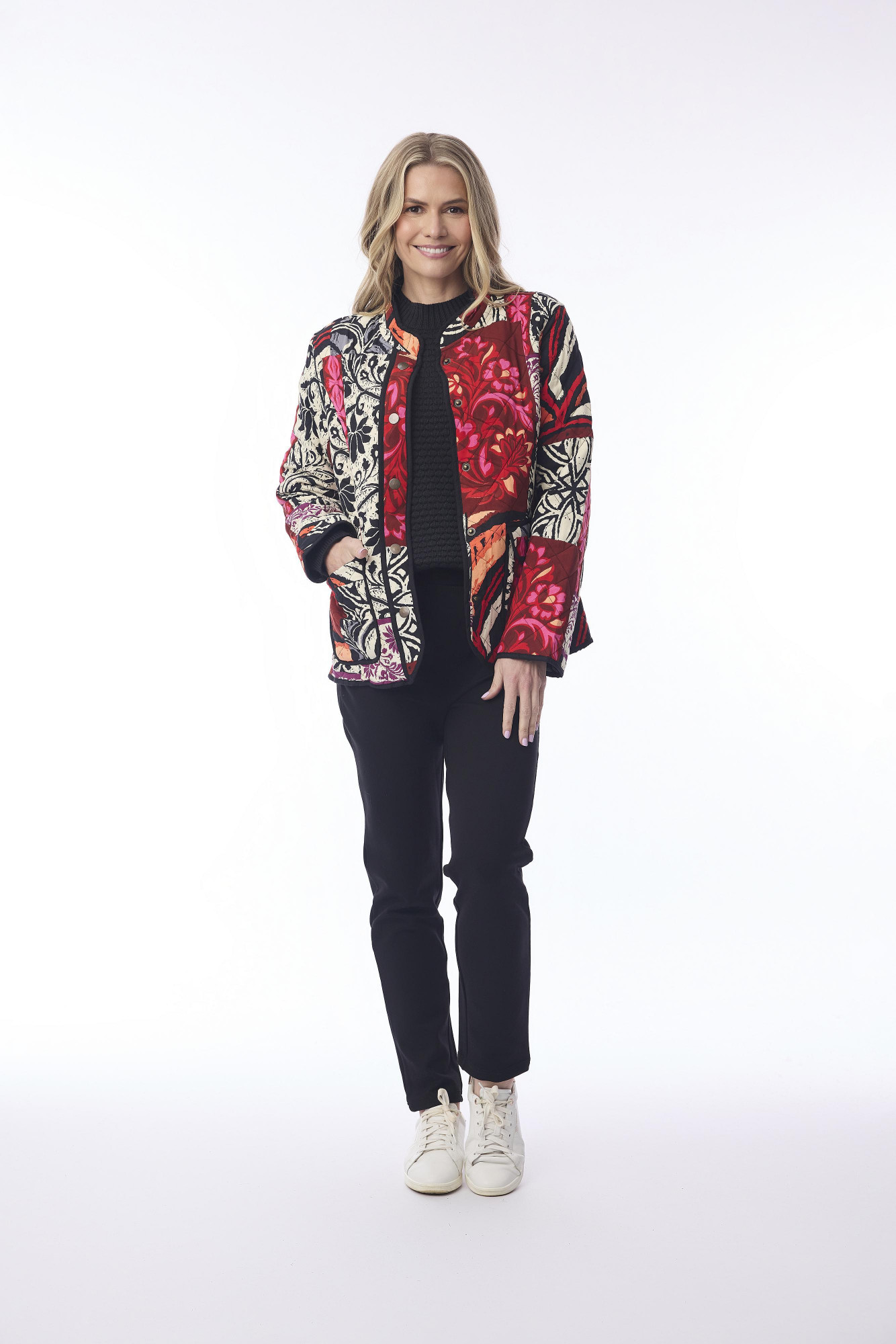 Giza Jacket Quilted Print