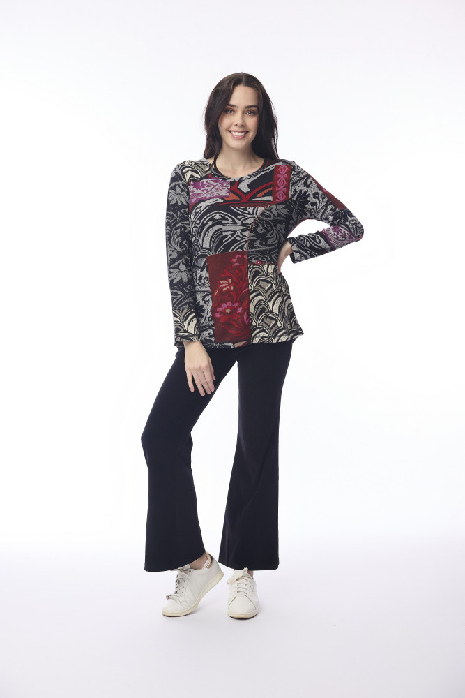 Giza Top Patch Print