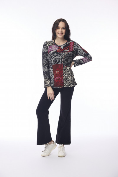Giza Top Patch Print