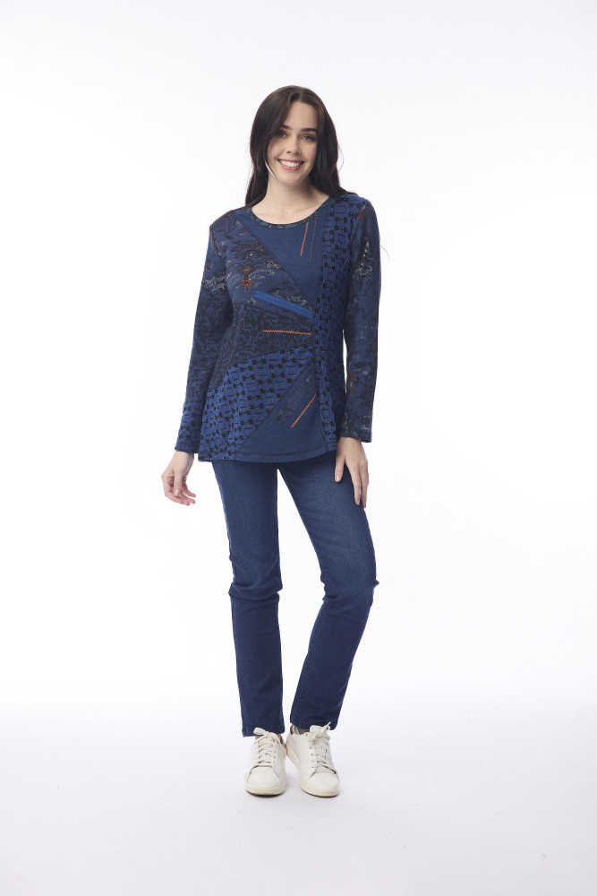 Tabriz Top Patch Print