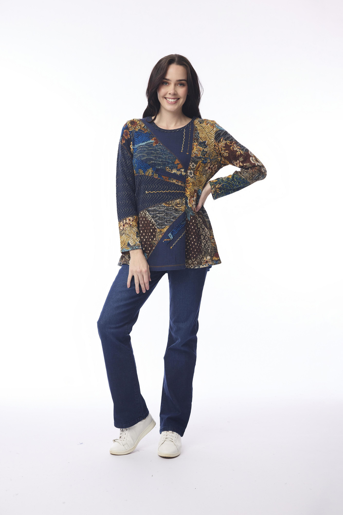 Maluku Top Patch Print