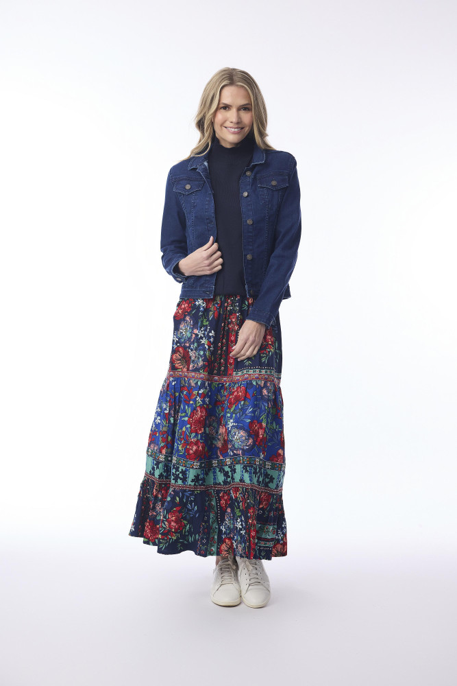 Ivanova Skirt Print
