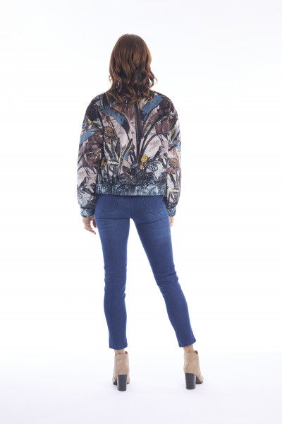 Bomber Jacket Velvet Almasa