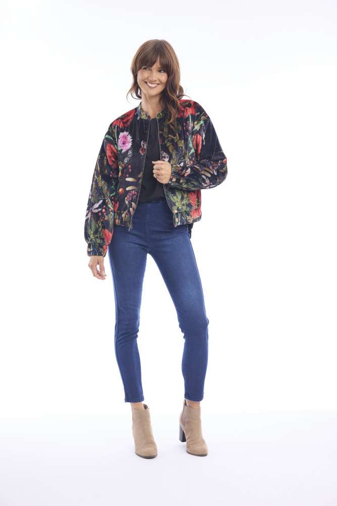 Bomber Jacket Velvet Maguana
