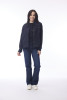 Jacket Biker Fringe Navy
