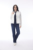 Jacket Biker Fringe Winter White
