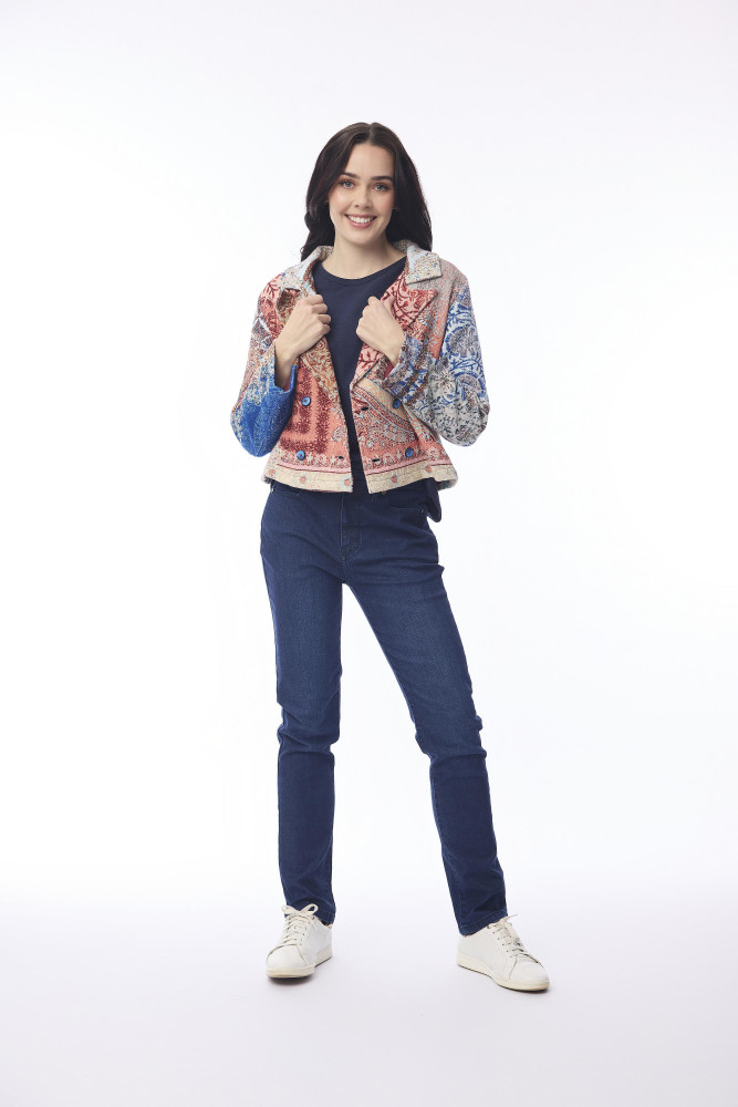 Jacket Cropped Digital Sanganeer
