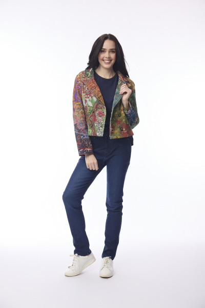 Jacket Cropped Digital Vintage