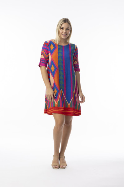Jacuma Dress Contemporary Print