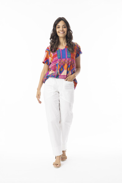 Jacuma Top Contemporary Print