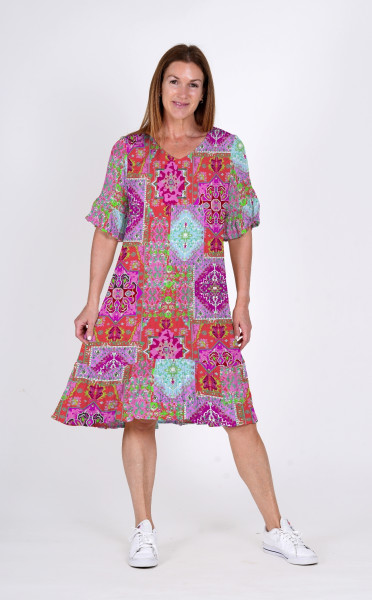 Jessica Dress Sleeved Persian 1