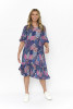 Jessica Dress Sleeved Print 8