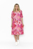 Jessica Dress Sleeved Ptd Floral 4