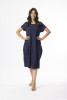 Knit Essentials Dress Bubble Navy