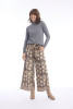Knit Top Turtle Neck Dark Green