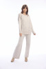 Knit Top & Pant Set Natural