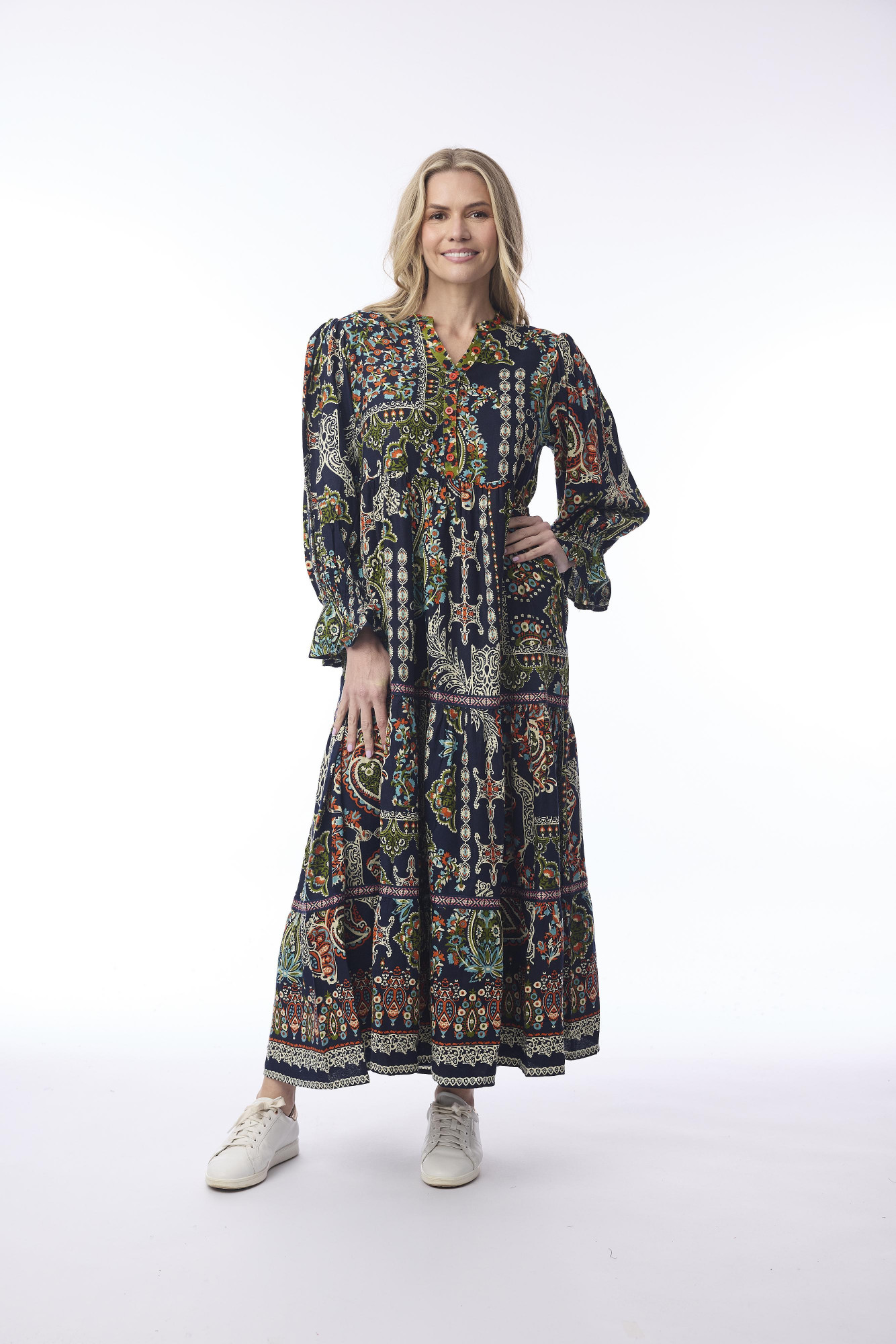 Kumbalgharh Dress Midi Print
