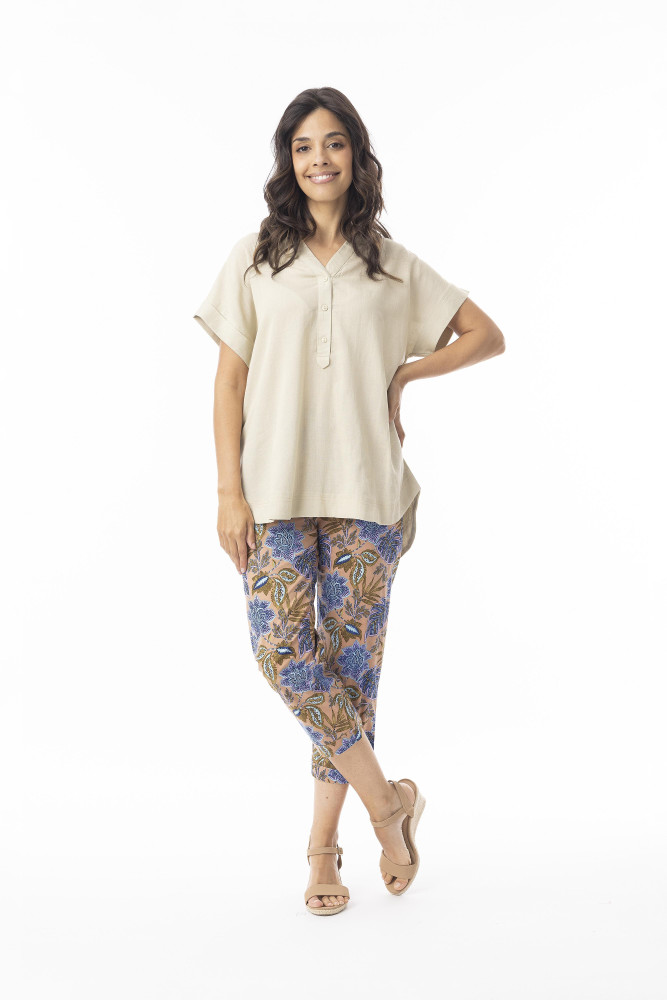 Las Cuevas Bangalene Pants NATURAL