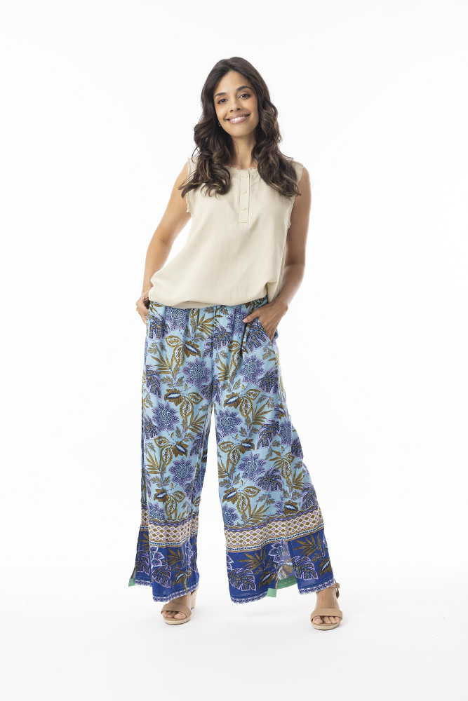 Las Cuevas Pant Blue