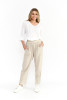 Linen Blend Pants Sand