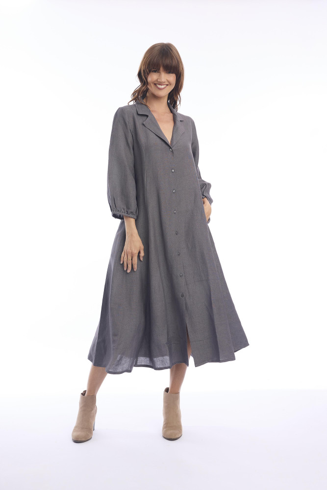 Linen Dress Collar Tarmal