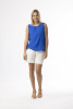 Linen Essentials Cami Electric Blue