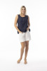 Linen Essentials Cami Navy