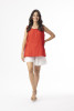 Linen Essentials Cami Red