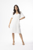 Linen Essentials Dress Shift White