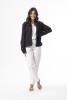 Linen Essentials Jacket Black