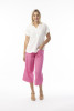 Linen Essentials Pant Hot Pink