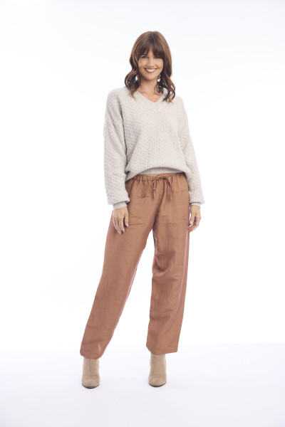 Linen Pant Pumpkin Spice