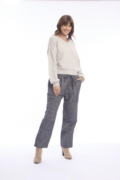 Linen Pant Quilted Tarmal