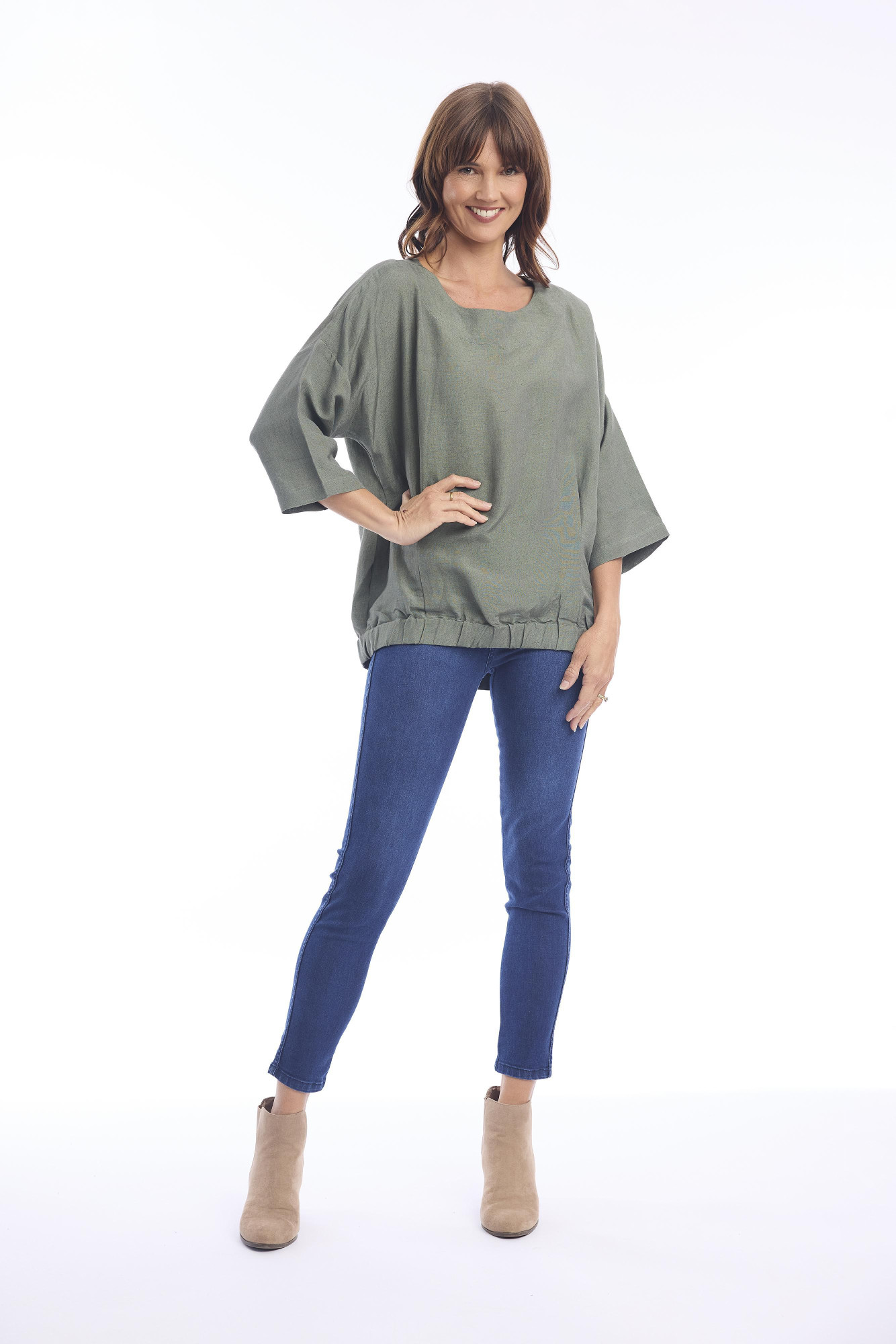Linen Top Military