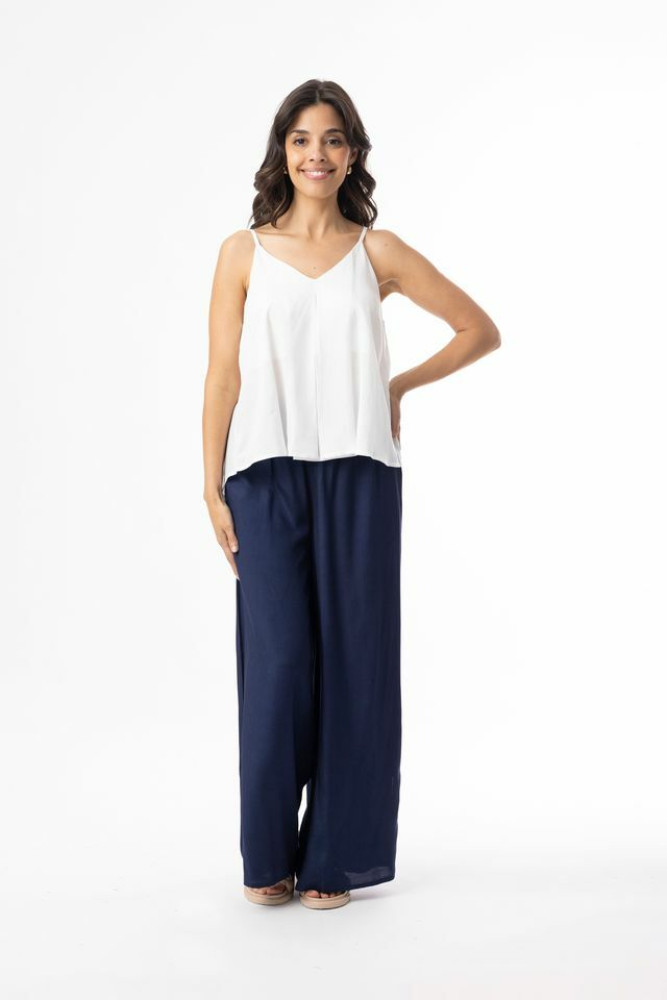 Lux Cami Strappy White