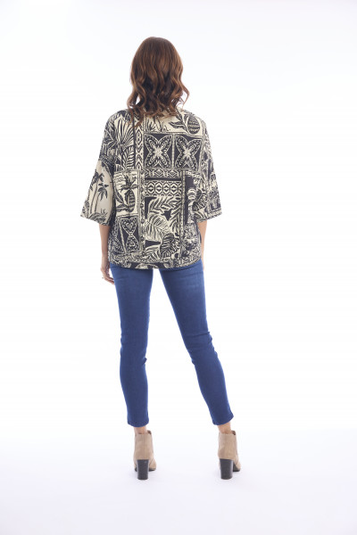MALLORCA Top Print