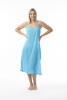 Maxi Length Slip Aqua