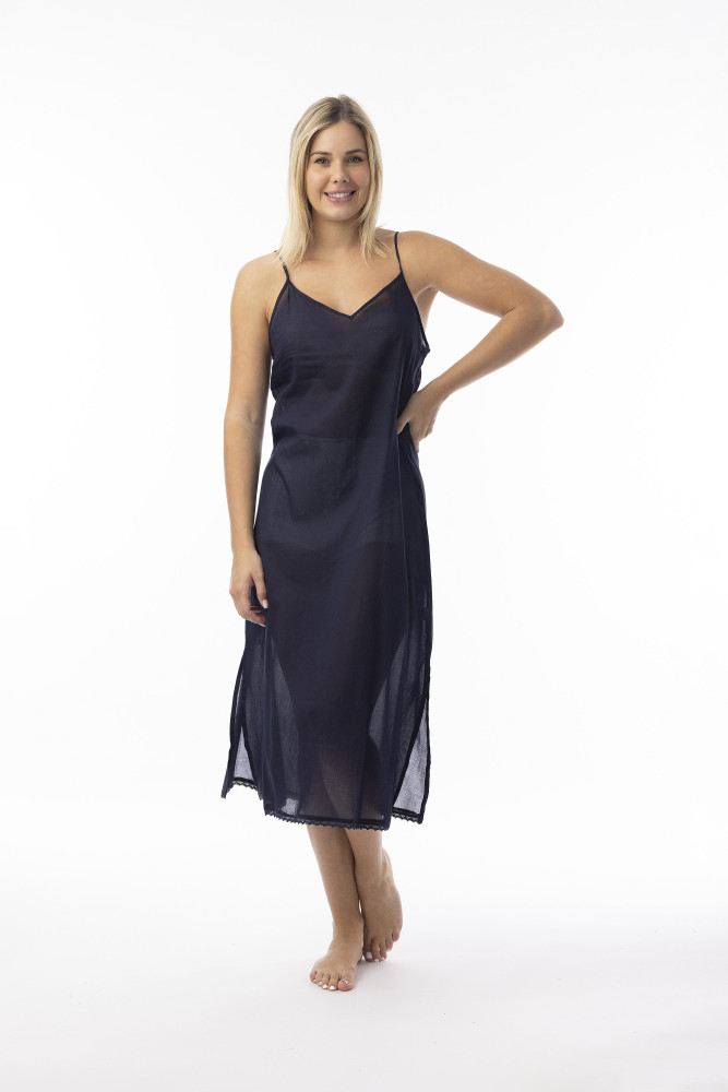 Maxi Length Slip Navy