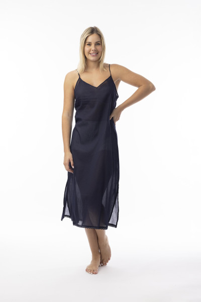 Maxi Length Slip Navy