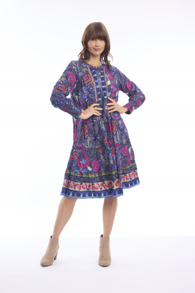 Monterey Dress Placket Print