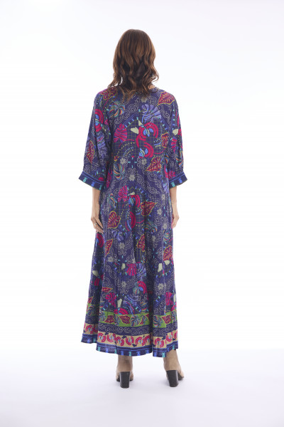 Monterey Dress Maxi V Print