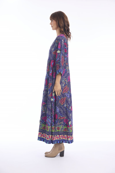 Monterey Dress Maxi V Print