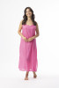 Maxi Length Slip (26) Hot Pink